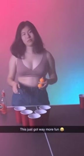 Your girlfriend loses to a frat bro in strip beer pong (Trailer)