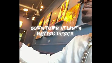 Petite brunette gets pounded at the restaurant