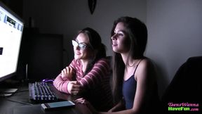 Reality teenagers face jizz sprayed after hard doggystyle fingering