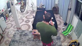 camera caseira fragata minha mulher mostrando o cu e a buceta