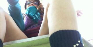 Gorgeous Squirting in a Garden Hot Italian Student Masturbates