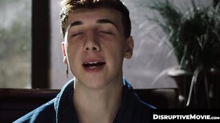 DisruptiveMovie.com - Lumberjack Daddy Ty Roderick fucks cute twink Troye Jacobs' tig