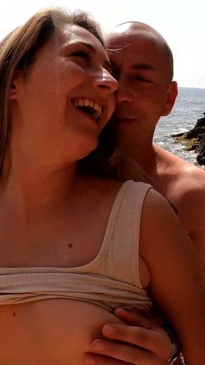Horny Spanish Amateur Couple Persuades Me to Have a Threesome in Public - Mancheguitos   Clip 3