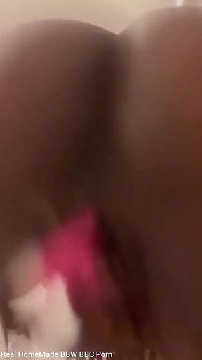 Underneath Camvu Pounding My Pussy with Big Dildo Squirting