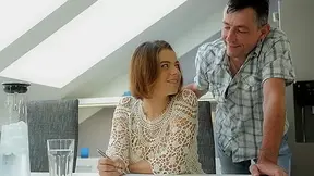 VIP4K. Amazing sex with teen 18+ chick helps old guy feel younger again