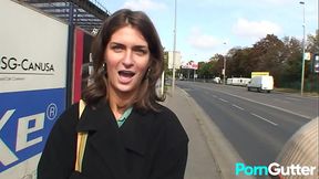 Slutty European Brunette Charlotta Phillip Takes It Anally