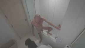 Secret Shower Cam Caught Me In The Shower