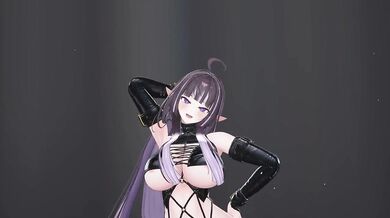 Elf VTuber Nude Strip Dance | Smart KPop MMD