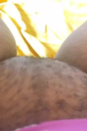 Rubbing My Huge Pussy