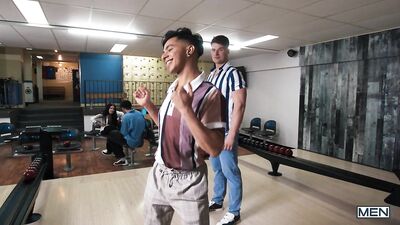 Striking It Big: A Gay Porn Video with a Bowling Ball and Two Hot Hunks