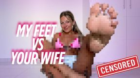My Feet vs Your Wife Censored Beta Safe