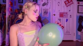 slutty clown balloon pop