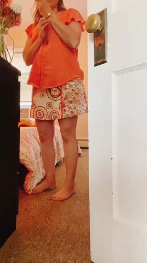 POV You accidentally see your friend’s mom changing into her swimsuit