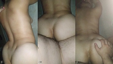 Me encanta ver su culo en esta pose
