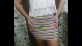 Pegando a branquinha no banheiro - Sailor Girl (COMPLETO)