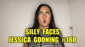 Silly Faces Jessica Gooning #18D: Derp Face Overload Goon Goon State (Animated, Music, Text)