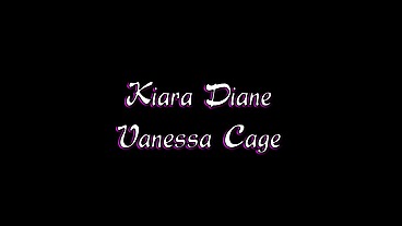 Kiara Diane Gets Seduced By Vanessa Cage's Tongue