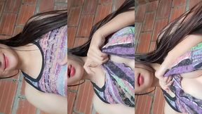 peruana muestra sus grandes tetas