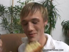 Twinks Snack on Food & Each Other