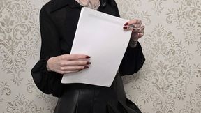 Signing Your Debt Contract - Formal Findom & Strict Financial Sentence