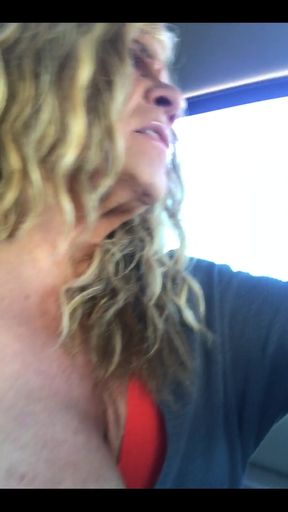 Love Being a Tease While Driving