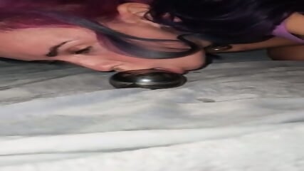 Gorgeous babe gets anal fist
