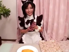 Seductive Maid With Cat Ears Shiozaki Ai Gets Wild on Cock Thrust