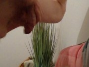 Cumming all over my own face in times of quarantine