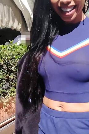 The Sensual Latin Girls Gets Drilled by Italian Male and Squirts Everywhere