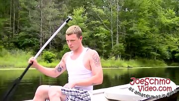 Joe cant halt himself from sucking this straight dudes dick