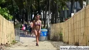 (megan sweetz) Hot Alone Girl Masturbates With Crazy Things movie-21