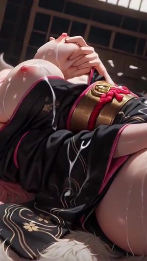 ATKINS HEAVEN - Breeding Foxy Kitsune Goddess In Her Temple   Clip 2