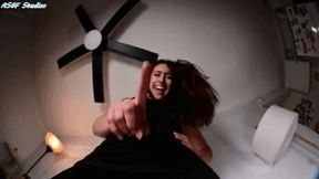 Sofia Mendez the bad babysitter! Part 2! "I'll make sure to step! I mean keep them safe! Ah HA HA HA!" - MP4