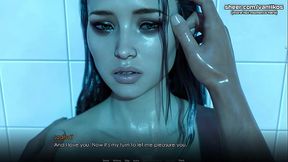 Depraved Awakening | Beautiful teen girlfriend with big boobs romantic anal sex in shower with boyfriend'_s big dick | My sexiest gameplay moments | Part #11
