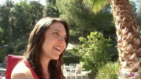 On vacation Sadie and Taras Stepsister in the first time lesbian play