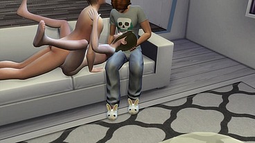 THE SIMS - FUCKING PUSSY CLOSE TO FRIEND