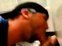 he suck a big dick to w.c