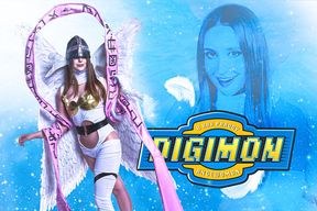 Take Flight with Angewoman in Digimon: a XXX Cosplay Parody