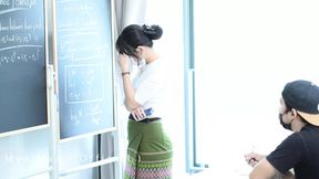 Dirty degenerate professor ravishes hot young pupil in sordid, steamy affair