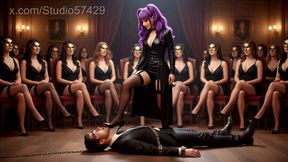 Degraded, Trampled And Whipped For Female Audience