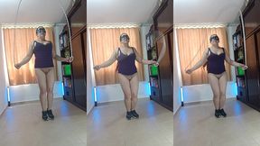esposa puta latina mexicana en colombia se graba desnuda haciendo sus ejercicios video para los amigos de su marido