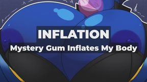 BODY INFLATION- OMG, This Mystery Gum Is Blowing Me Up Huge! - I Chew That Weird Stick and Suddenly I'm Swelling Massive, Tight, and Terrified I'm Gonna Burst!