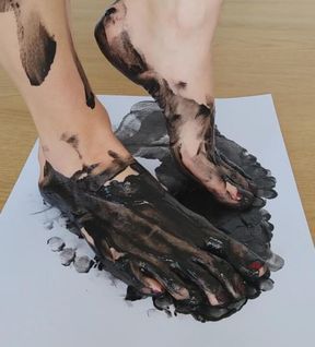 THE BLACK PAINT RITUAL — Dark Tracks 👣