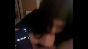 Couple's amateur challenge ends with a cum-in-mouth surprise