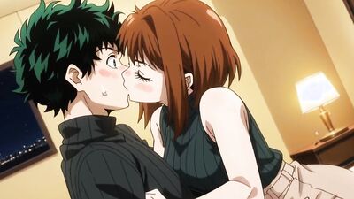 Doroz' Big Tits and Hairy Ass Get Stuffed in Ochako By Doroz' Anime Porn