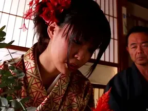 Aoi Tsukasa Strips Kimono for Sultry Pleasure with Husband