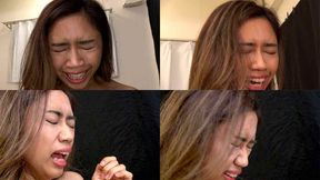 Aisha Yuzuki - CLOSE-UP of Asian cute girl SNEEZING SNEEZ-03 - wmv