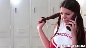 Hot Olivia Lua giving eating cock and drilled