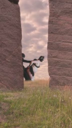 Taking out the pregnant puppy slut for a morning walk suck ’n’ fuck on public hilltop | Lily Corinth