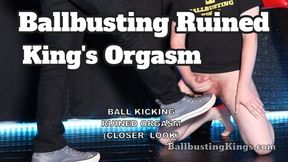 Ball Kicking Ruined Orgasm (Closer Look)